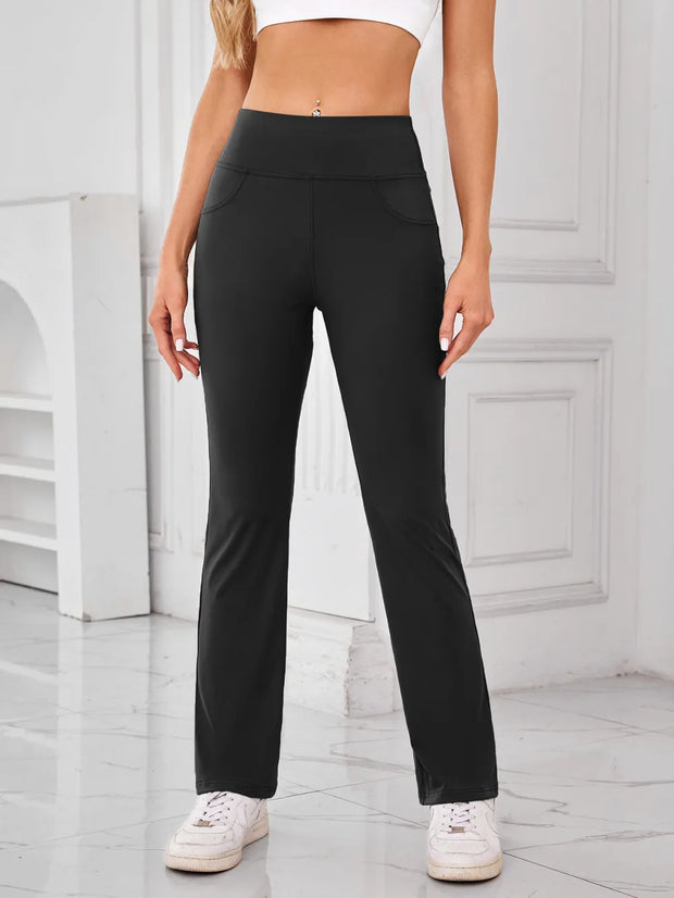 Lovelet High Waist Active Pants with Pockets www.nizzadesign.com