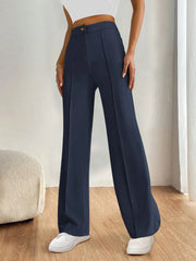 High Waist Wide Leg Pants www.nizzadesign.com