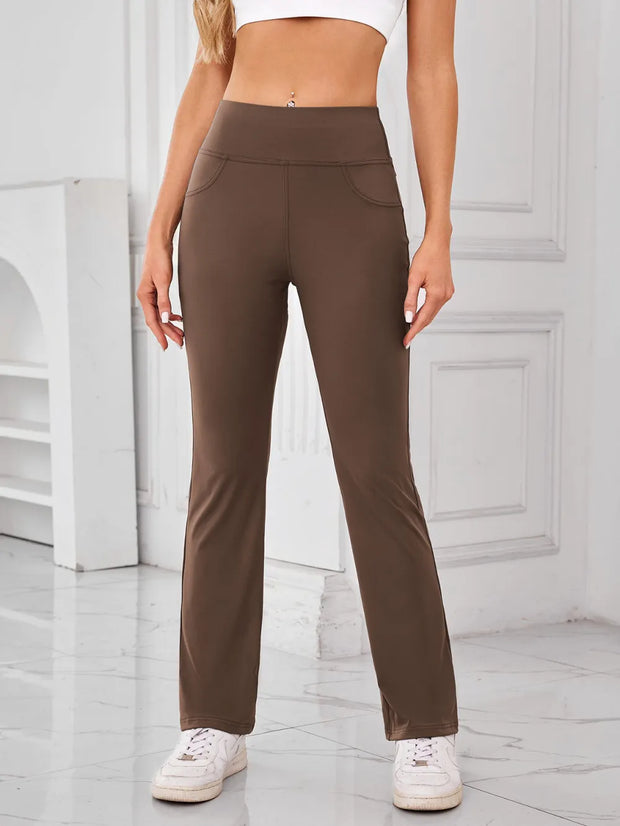 Lovelet High Waist Active Pants with Pockets www.nizzadesign.com