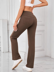 Lovelet High Waist Active Pants with Pockets www.nizzadesign.com