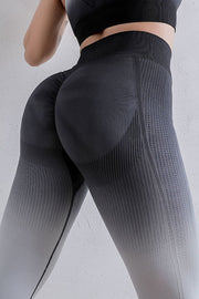 Gradient High Waist Sports Leggings www.nizzadesign.com