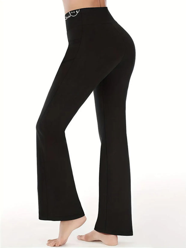Bootcut High Rise Pants with Pockets www.nizzadesign.com