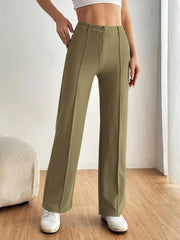 High Waist Wide Leg Pants www.nizzadesign.com