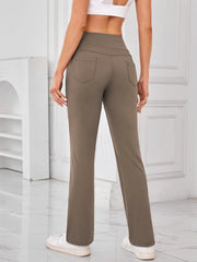 Lovelet High Waist Active Pants with Pockets www.nizzadesign.com