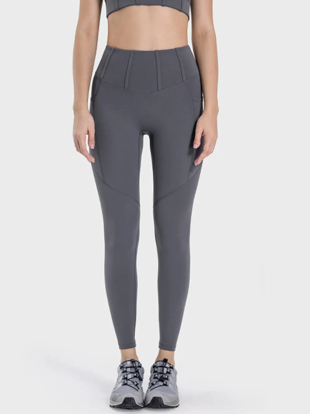Millennia Pocketed High Waist Active Leggings www.nizzadesign.com