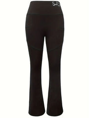 Bootcut High Rise Pants with Pockets www.nizzadesign.com
