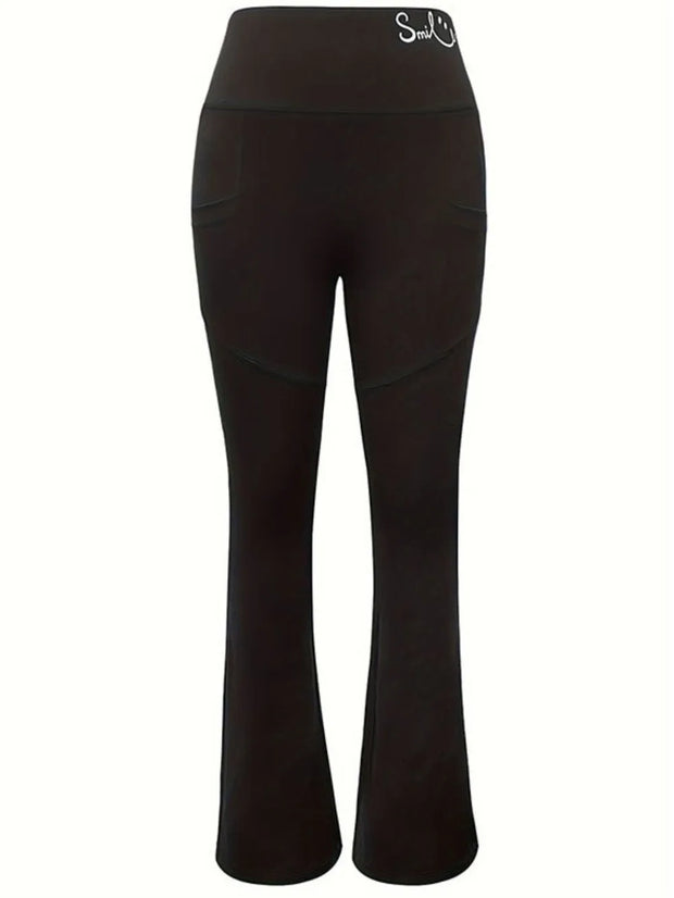 Bootcut High Rise Pants with Pockets www.nizzadesign.com