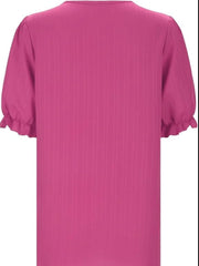 Full Size Lace Detail V-Neck Blouse Plus Size www.nizzadesign.com