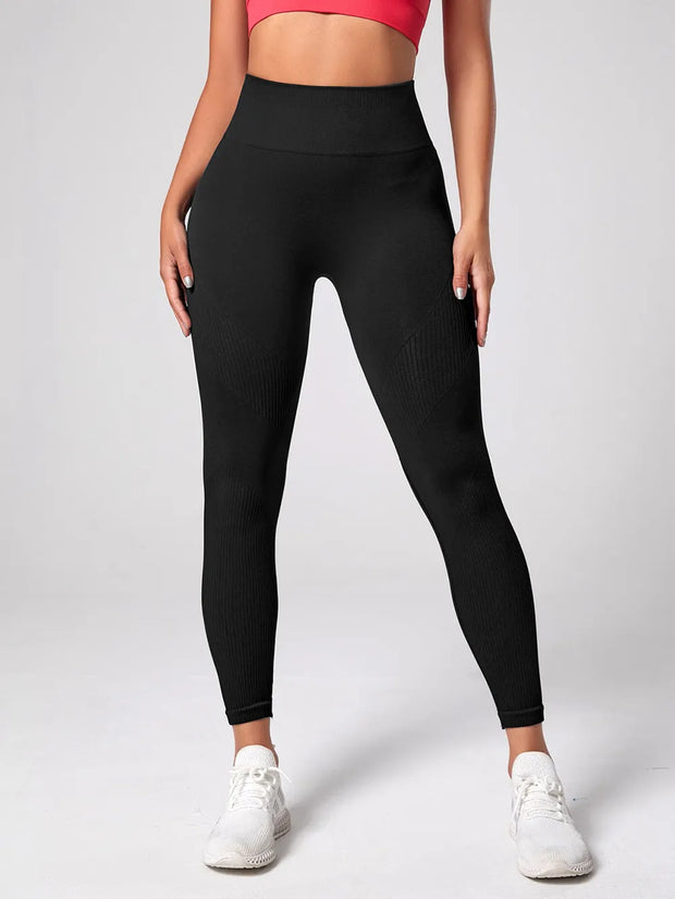 High Waist Active Leggings Black www.nizzadesign.com