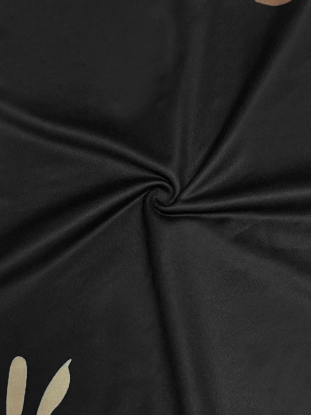 Tropical Leaf Print Halter Neck Mini Dress with Cutout Detail www.nizzadesign.com