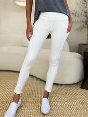 Wide Waistband Sports Leggings www.nizzadesign.com