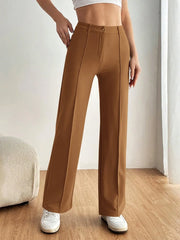 High Waist Wide Leg Pants www.nizzadesign.com
