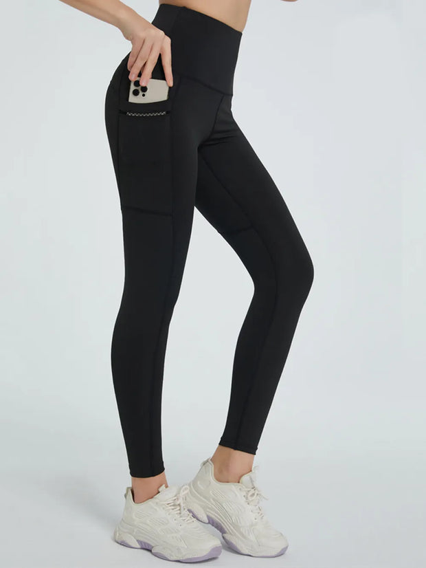 High Waist Active Leggings Black www.nizzadesign.com