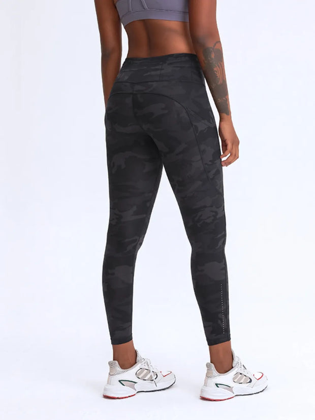 Millennia Wide Waistband Leggings with Pockets www.nizzadesign.com