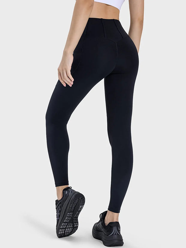 Millennia Pocketed High Waist Active Leggings www.nizzadesign.com