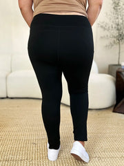 Wide Waistband Sports Leggings www.nizzadesign.com