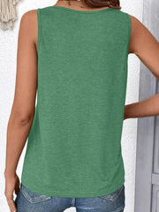 Ruched V-Neck Tank www.nizzadesign.com