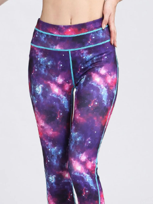 Printed Active High Waist Leggings www.nizzadesign.com
