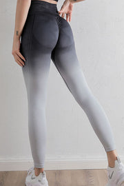 Gradient High Waist Sports Leggings www.nizzadesign.com