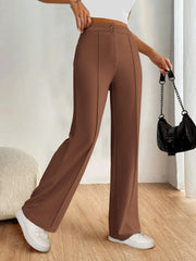 High Waist Wide Leg Pants www.nizzadesign.com