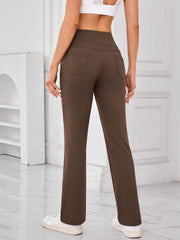 Lovelet High Waist Active Pants with Pockets www.nizzadesign.com