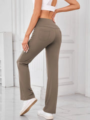 Lovelet High Waist Active Pants with Pockets www.nizzadesign.com