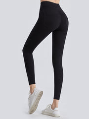 Wide Waistband Sports Leggings www.nizzadesign.com