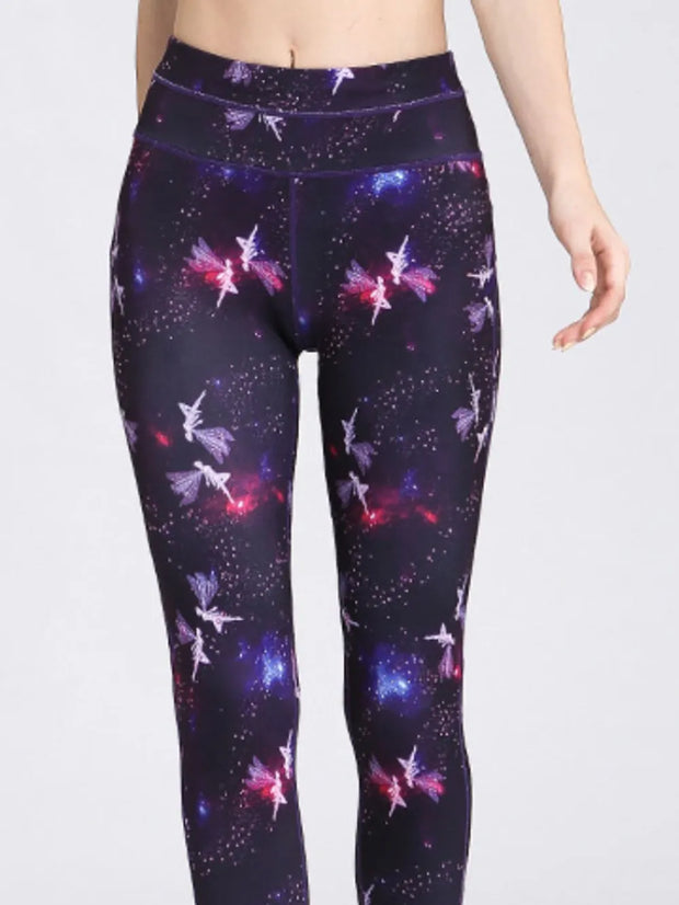 Printed Active High Waist Leggings www.nizzadesign.com