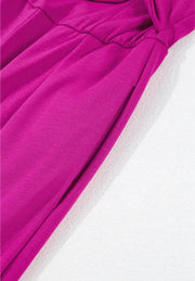 Tied Tube Wide Leg Jumpsuit www.nizzadesign.com