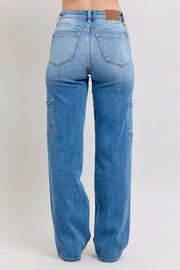 Judy Blue Full Size High Waist 90's Straight Jeans Plus Size www.nizzadesign.com