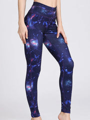 Printed Active High Waist Leggings www.nizzadesign.com