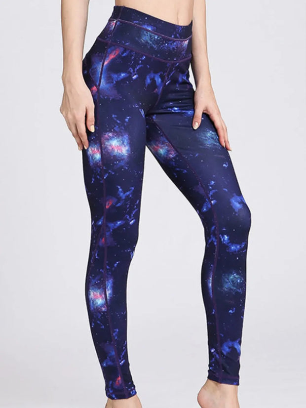 Printed Active High Waist Leggings www.nizzadesign.com