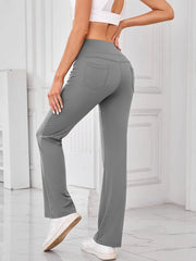 Lovelet High Waist Active Pants with Pockets www.nizzadesign.com