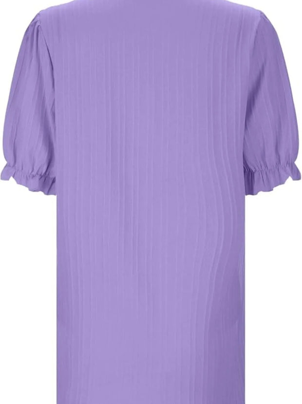 Full Size Lace Detail V-Neck Blouse Plus Size www.nizzadesign.com