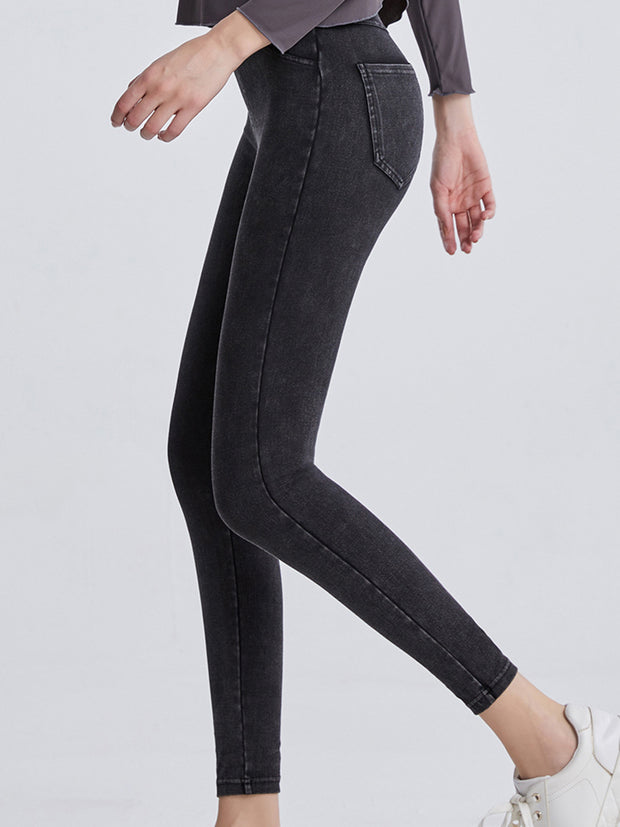 Wide Waistband Sports Leggings www.nizzadesign.com